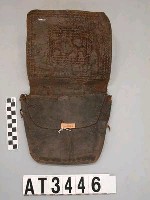 鹿皮男用背袋藏品圖，第6張